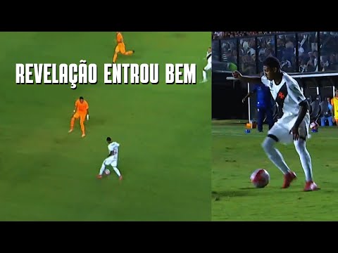 ESTREIA DE JOÃO VITOR NO PROFISSIONAL DO VASCO