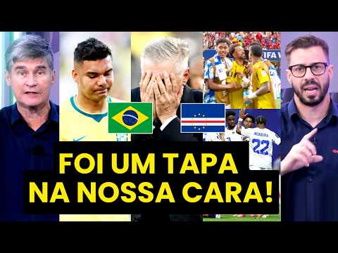 “COMPAREM o que BRASIL e CABO VERDE JOGARAM, cara! A REAL é que…” OLHA esse DEBATE | COPA DO MUNDO