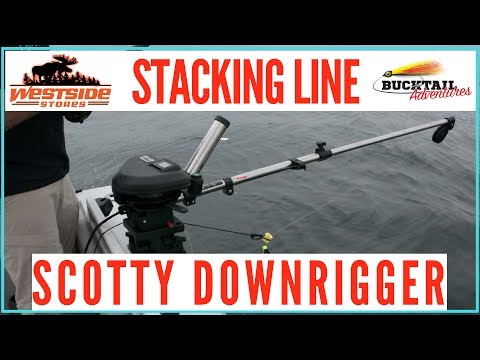 Stacking Lines On A Scotty Downrigger: 2018