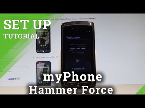 How to Activate myPhone Hammer Force - Set Up Process / Configuration |HardReset.Info