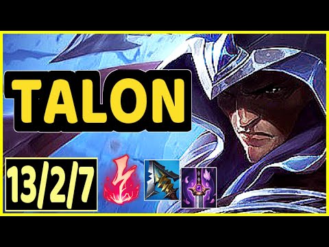 TALON VS VIEGO - 13/2/7 KDA JUNGLE GAMEPLAY EMERALD IV