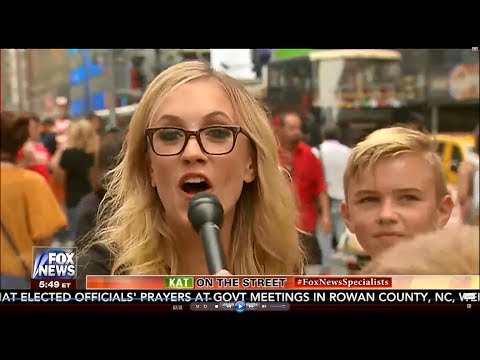 07-14-17 Kat Timpf on The Fox News Specialists - Kat on the Street: NYC Tourists