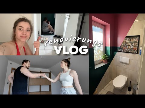 We're renovating our bathroom + assembling furniture... - VLOG