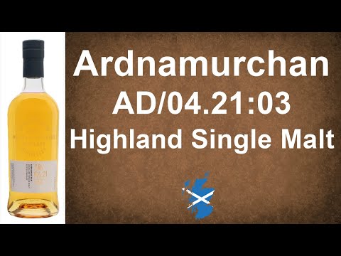 Ardnamurchan AD/04.21:03 Highland Single Malt Whisky Review from WhiskyJason