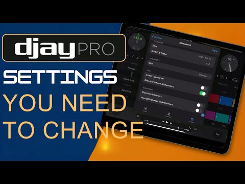 Djay Pro iPad Settings You NEED to Change 2025 Update