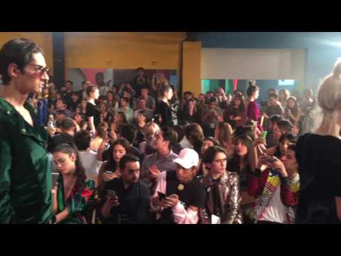 Cierre de Pasarela Ivan avalos en MBFWMx 2016
