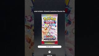Prismatic Evolutions - CANNOT BELIEVE I PULLED THIS VAPOREON EX (SIR) 149! (TCG Live) 🌊💎 #pokemon
