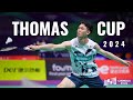 Everything Lee Zii Jia did at Thomas Cup 2024!