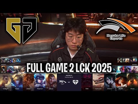 BEST GAME LCK!🔥ABSOLUTE CINEMA!🔥 - GEN vs HLE GAME 2 LCK SPRING 2025 W8D1 | GENG vs HLE G2 LCK 2025