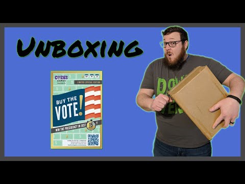 Buy the Vote! | Board Game | Unboxing