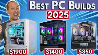 🔥 PC Gaming Is Back! 🔥 $850 / $1400 / $1900 PC Build - Best PC Build 2025