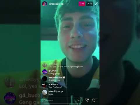 Jordan Barone's "Used To" IG Live Release Party