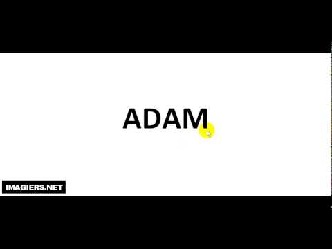 How To Pronounce French First Name # ADAM