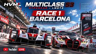 Hungarian Virtual Motorsport League | LMU Multiclass S3 - Hypercar - LMGT3 | Race 1 - Barcelona