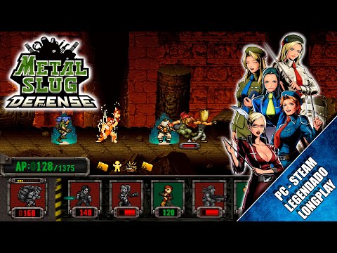 Metal Slug Defense (PC) 【Longplay】