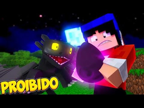 Minecraft : OVO DE DRAGÃO PROIBIDO - COMO TREINAR O SEU DRAGÃO Ep.18 « Nitro »
