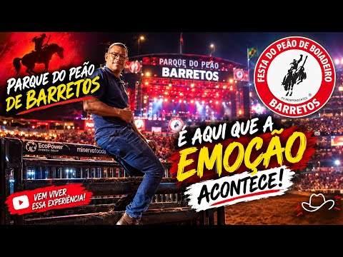 Do Rio de Janeiro para a festa no Parque Peão em Barretos - SP