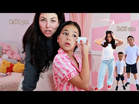 THE NIGHT BEFORE the FIRST DAY SCHOOL // & THE first day!