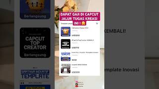 Download lagu TERSEDIA REWARD UNTUK CREATOR SAMPAI $350 ! PUSAT TUGAS CREATOR CAPCUT mp3