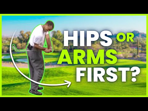 Clearing The Hips In The Golf Swing: Hips Or Arms First In The Downswing?