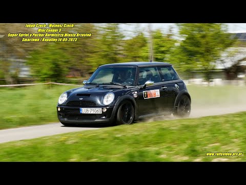 J Czoch / M Czoch Mini Cooper S Super Sprint o Puchar Burmistrza Miasta Brzostek Smarżowa 14-05-2023
