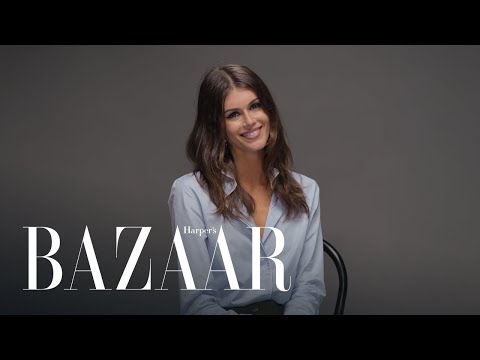 Kaia Gerber on TikTok, Beauty Secrets & 'Palm Royale' | Burning Questions | Harper's BAZAAR