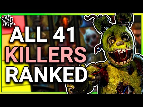 All 41 Killers RANKED from WORST to BEST! (2025)