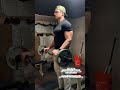 Bicep and forearm training routine #shorts
