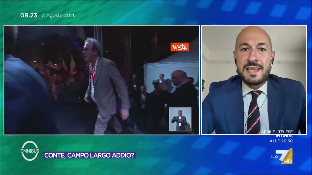 Giuseppe Conte e le primarie. Gonzato: "Conte non vuole essere il secondo della Schlein"