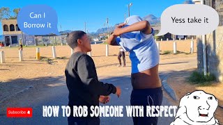 Polite Robbery: Asking Before Taking - Social Experiment Gone Right!