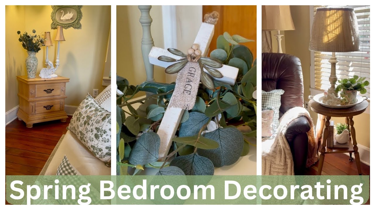 🌷➕🥚Spring Bedroom Refresh // Easy Easter & Spring Decorating Ideas