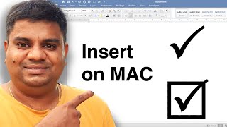 Tick Symbol in Word [ MAC ]