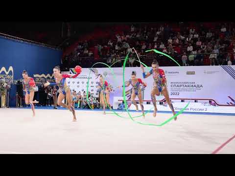 Russian National Group 2   3 ribbons 2 balls Spartakiad 2022 AA Final