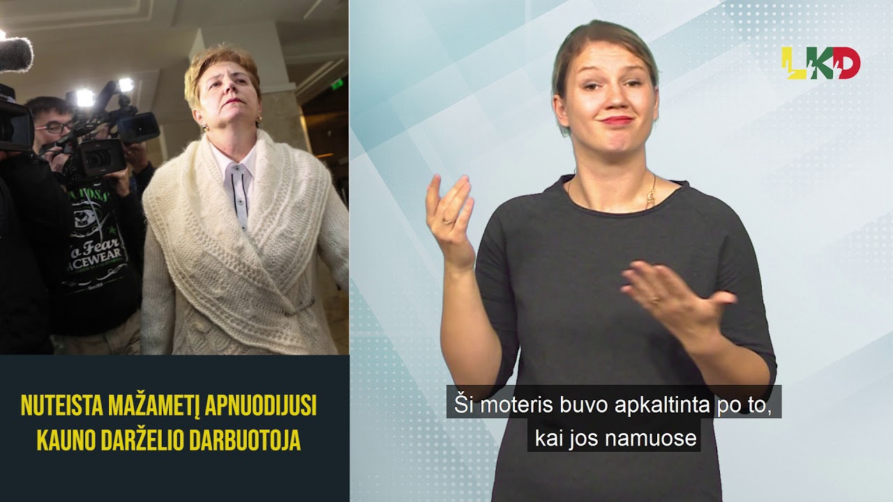 Nuteista mažametį apnuodijusi Kauno darželio darbuotoja