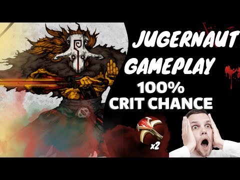 "JUGGERNAUT DOTA 2 Build Carry - 100% CRIT WITH THIS!!! | Omnislash never be EZ like this"