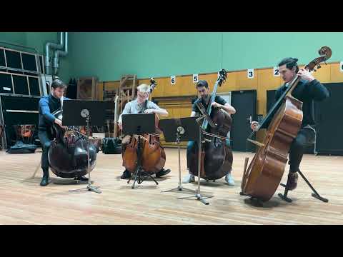 Detlev Glanert: 4 Quartets for 4 Basses, Dominik Wagner, Felix Leissner, José Trigo, Todor Markovic