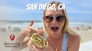 Hottest San Diego Restaurants + Food Tour—Cali Burrito, Little Italy, Gaslamp, Ocean Beach, Meze