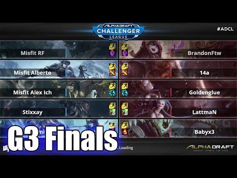 Misfits vs Frank Fang Gaming | Game 3 Finals AlphaDraft Challenger League | MSF vs FFG G3 ADCL