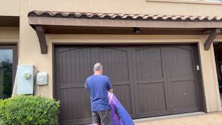 Halloween Garage Door Cover Review & Unboxing    4K