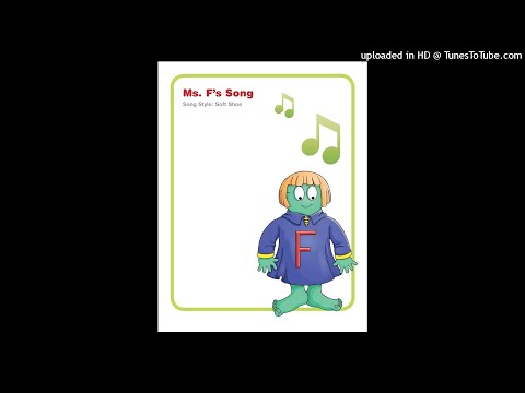 New Letter People - Funny Feet - Ms F