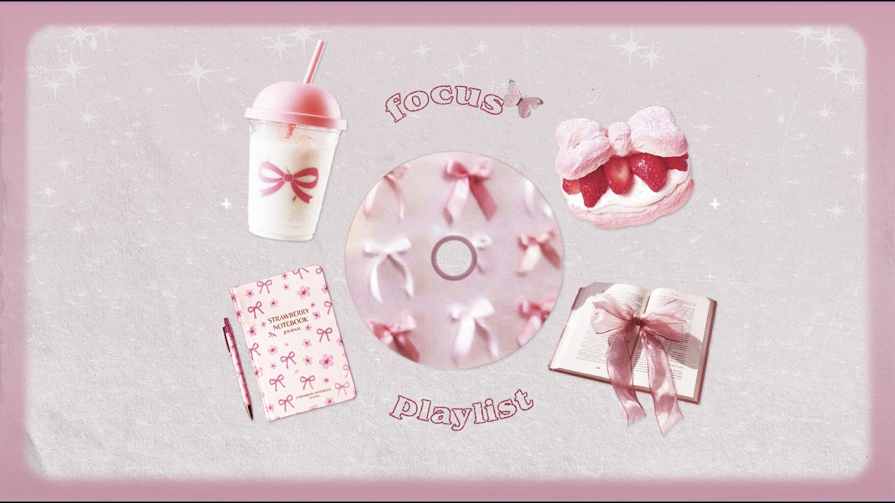 Lofi Jazz🎧 Wrap your day in focus.🎀 Sweet Balletcore Lo-fi Jazz for Study & Deep Work.