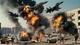 Israel Like the Apocalypse! Brutal SU-33 Attacks by Russia and Iran Destroy Tel Aviv. Israel