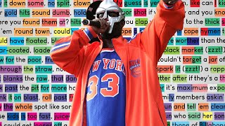 MF DOOM on November Has Come | Rhymes Highlighted