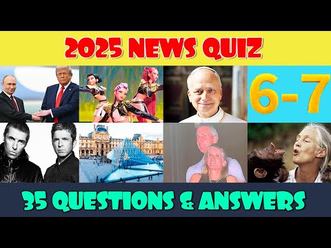 News Quiz 2025 🌎 Quiz of the Year 2025