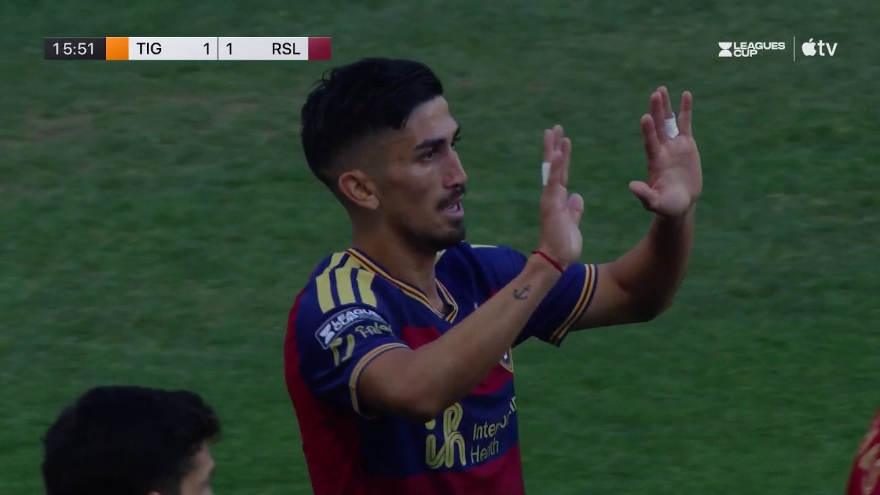 💥 GOL Pablo Enrique Ruíz | Tigres 1-1 Real Salt Lake | Leagues Cup