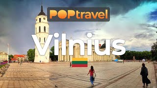 VILNIUS, Lithuania 🇱🇹 - Summer Tour - 4K HDR with captions