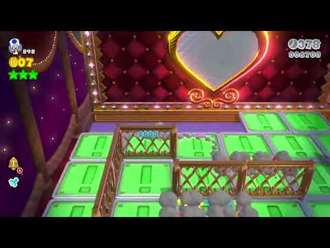 Super Mario 3D World (Switch) 1-5 Itemless Speedrun - Time: 48 (FWR)