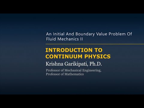 An Initial and Boundary Value Problem of Fluid Mechanics — the Navier-Stokes Equations — L10 P3