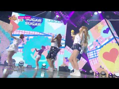 [HOT][1080p] 150425 LABOUM - Sugar Sugar @ Music Core