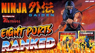 Which Version of Shadow Warriors Did I Rank No.1 #ninjagaiden #tecmo #arcadegames 